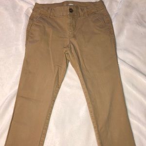 Khaki uniform pants